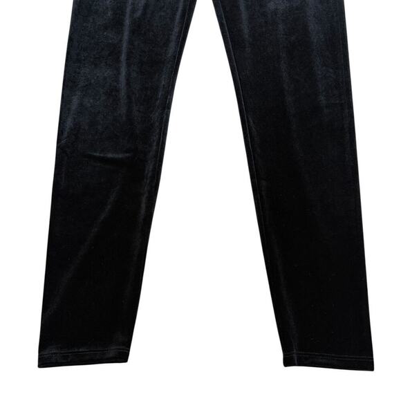 Eileen Fisher Low Rise Black Velvet Leggings size Small - Picture 4 of 6